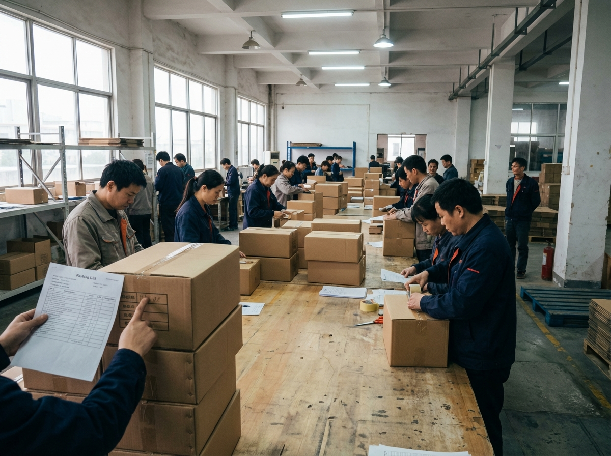 Shipping coordination execution in China